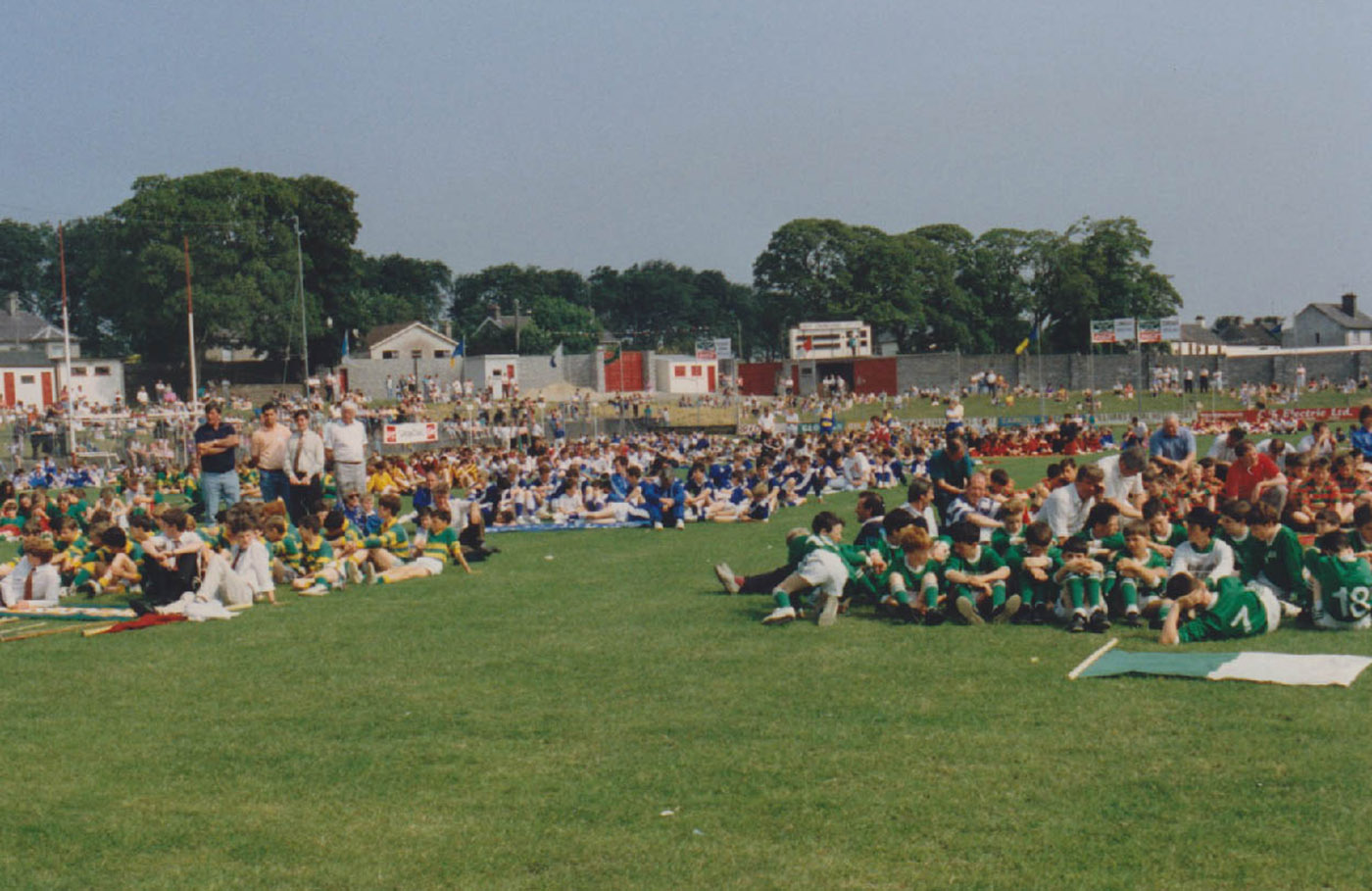 National Feile na nGael Finals in Athenry 1992 Slide background